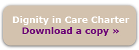 Dignity in Care Charter - Download a copy
